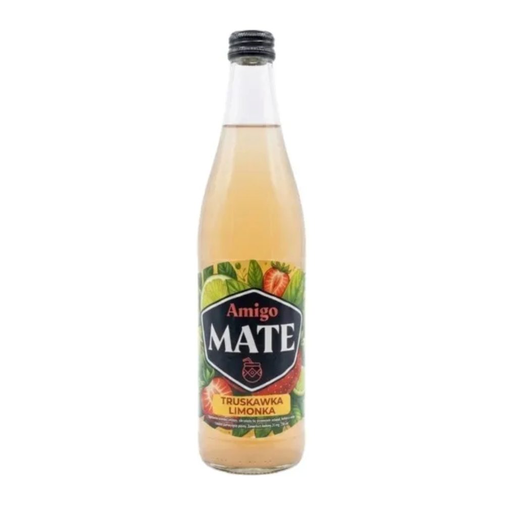 Napój Amigo Mate Truskawka Limonka 500 ml