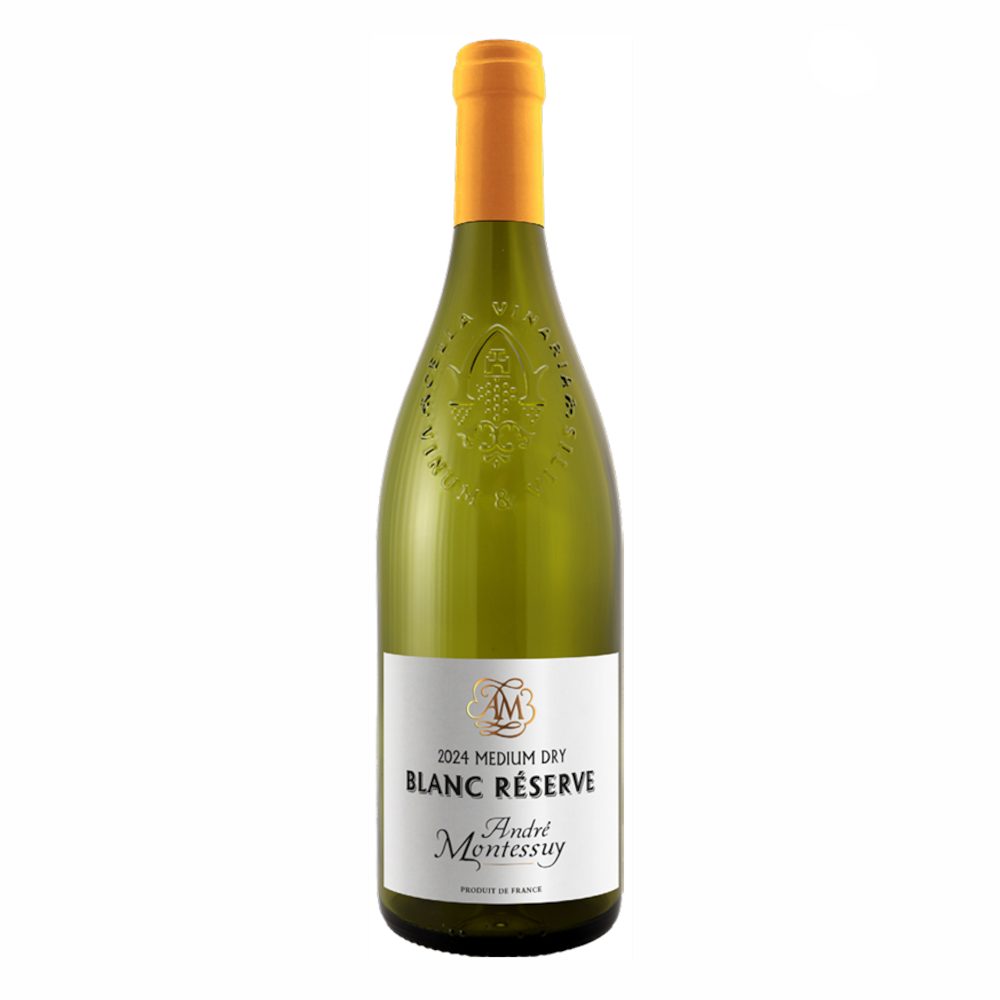 Wino Andre Montessuy White 12% półwytrawne białe 750 ml