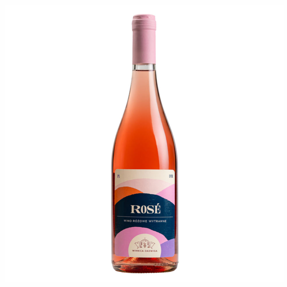 Wino Winnica Jadwiga Rose 2025 11,5% różowe wytrawne 750 ml