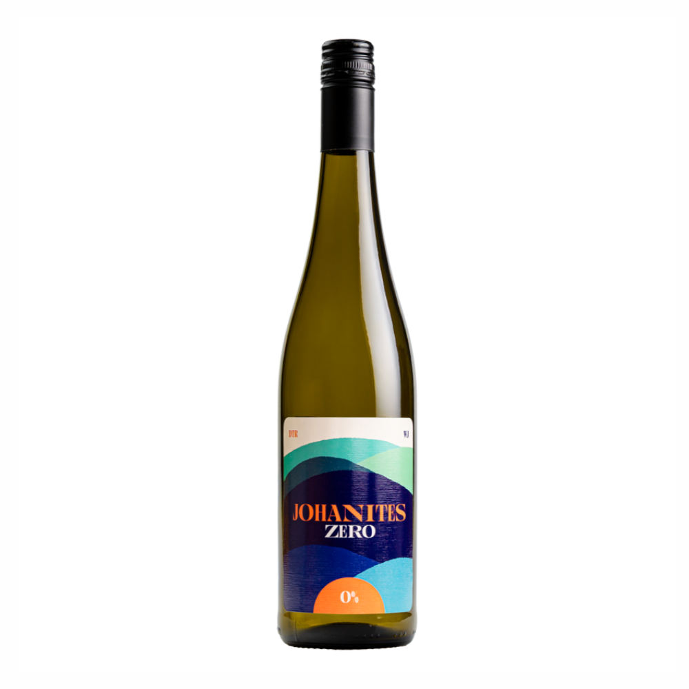 Wino WInnica Jadwiga Johanites Zero 0% białe wytrawne 750 ml
