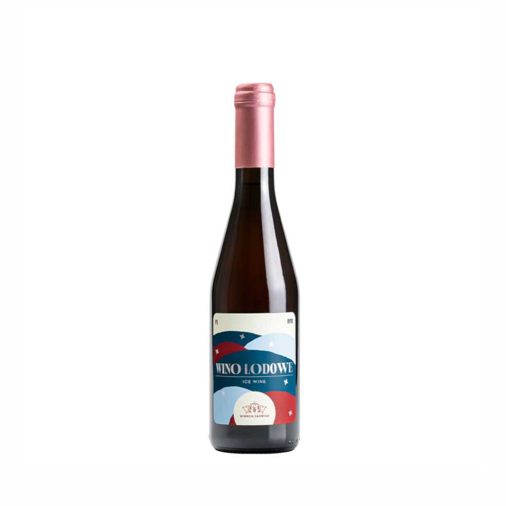 Wino lodowe Winnica Jadwiga 2023 12% białe słodkie 375 ml