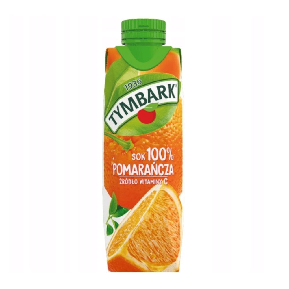 Sok Tymbark 100% Pomarańcza 300 ml kartonik