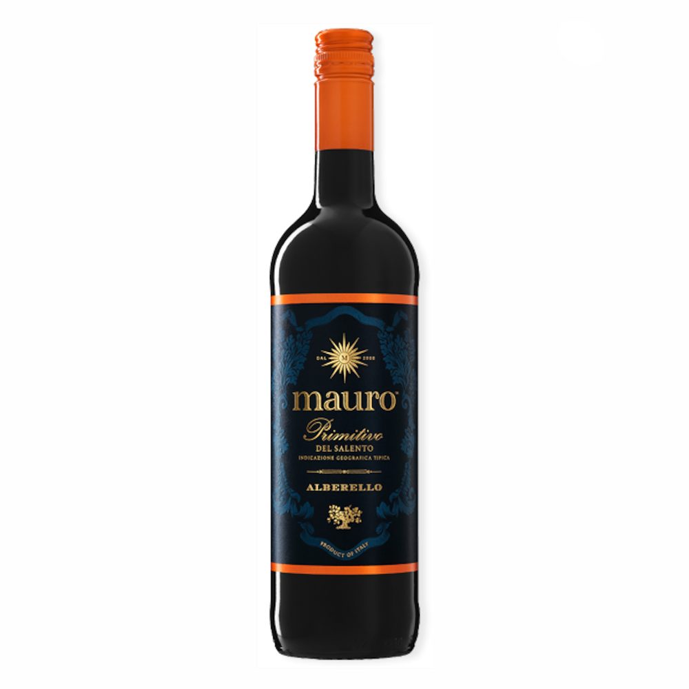 Wino Mauro Primitivo 14,5% czerwone wytrawne 750 ml