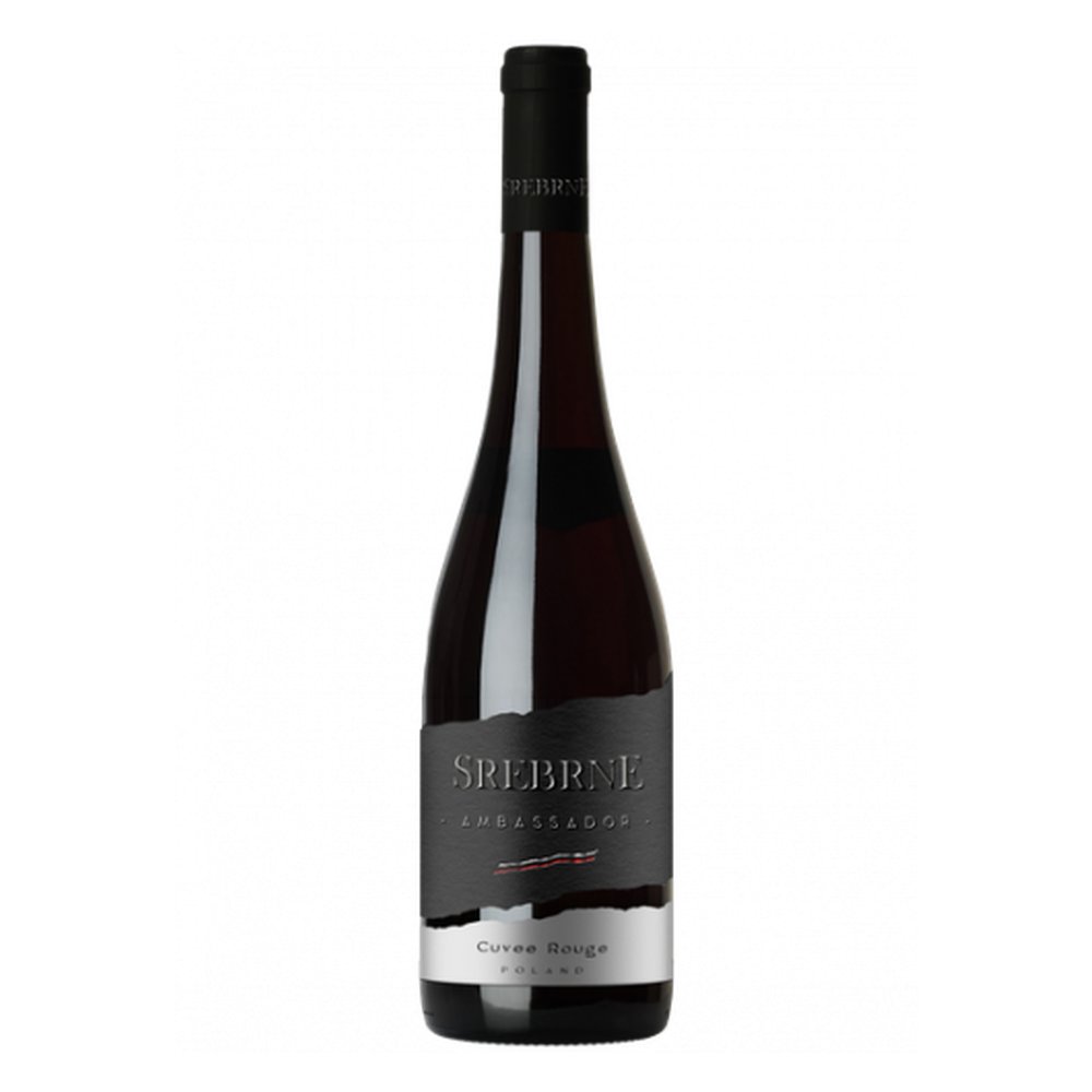 Wino Srebrne Ambassador Cuvee Rouge 12,5% czerwone wytrawne 750 ml