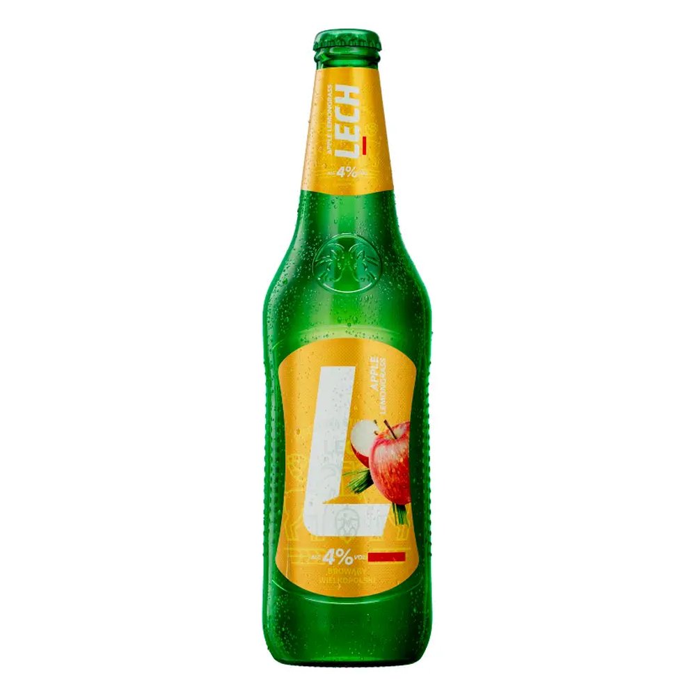 Piwo Lech Apple Lemongrass 4% 500 ml