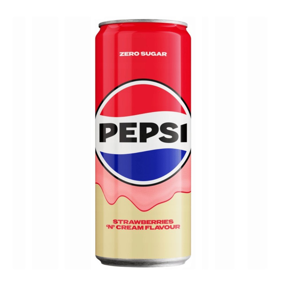 Napój Pepsi Strawberries & Cream  330 ml puszka DRS