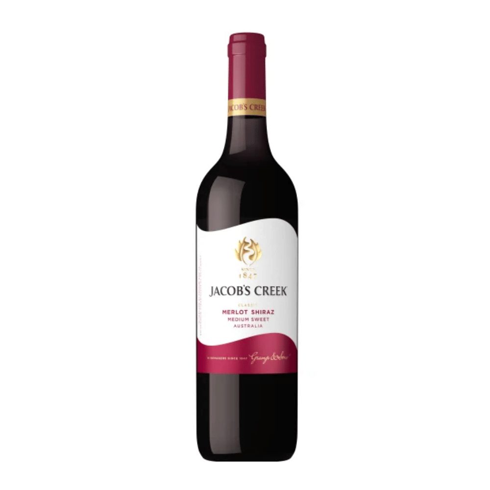 Wino Jacob's Creek Merlot Shiraz 11,7% czerwone wytrawne 750 ml