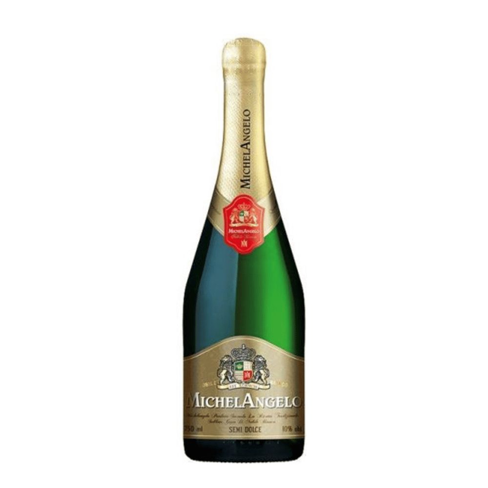 Wino musujące MichelAngelo 10% białe półsłodkie 750 ml