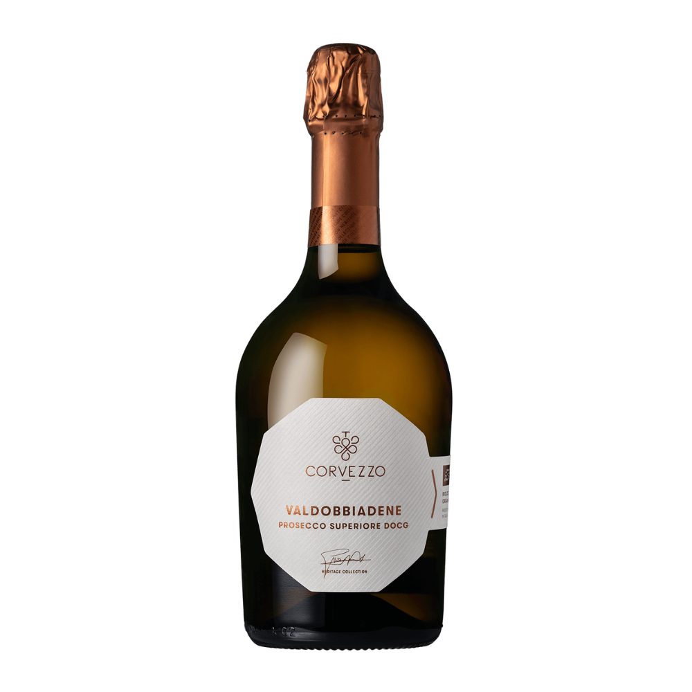 Wino Musujące Corvezzo Heritage Collection Prosecco białe wytrawne 750 ml