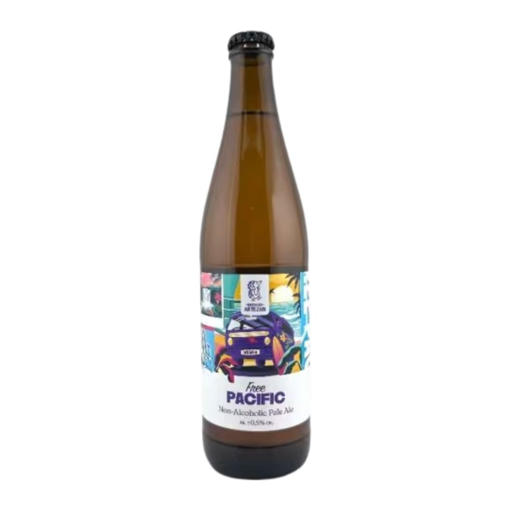 Piwo Artezan Free Pacific Non-Alcoholic Pale Ale 0% 500 ml