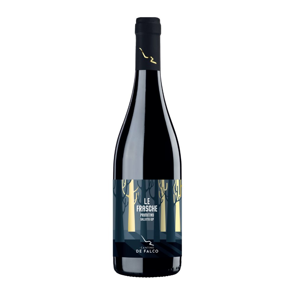 Wino Le Frasche  Primitivo  Salento 13% czerwone wytrawne 750 ml