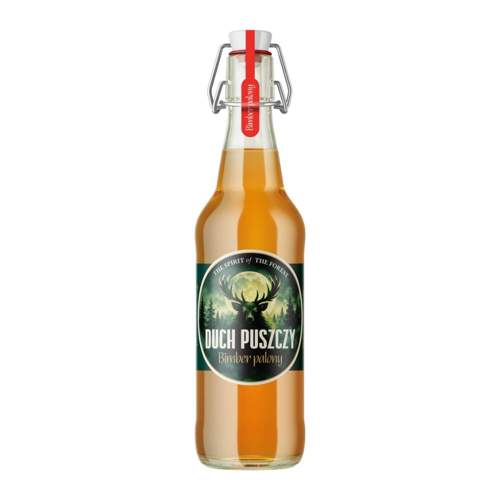 Bimber Duch Puszczy Palony Krachla 43% 500 ml