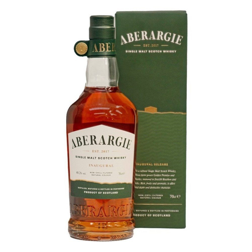 Whisky Aberargie Inaugural Single Malt 48,2% Kartonik
