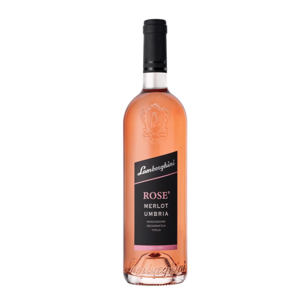 WIno Tenuta Lamborghini Rose Umbria Merlot IGT 12,5% różowe wytrawne 750 ml