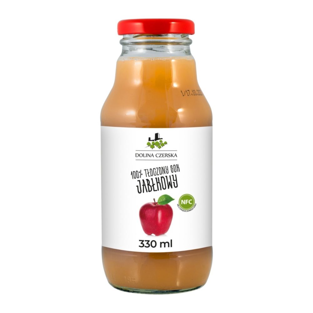 Sok Dolina Czerska NFC jabłkowy 100% 330 ml