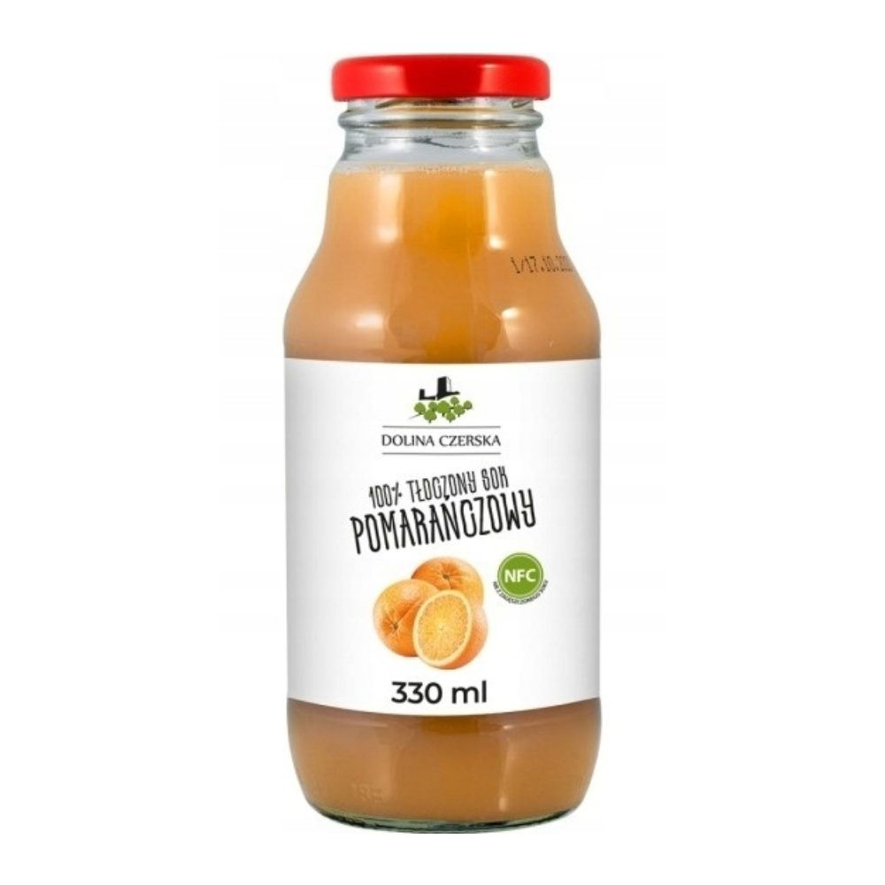 Sok Dolina Czerska NFC pomarańczowy 100% 330 ml