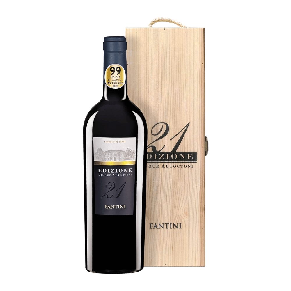 Wino Magnum Edizione Cinque Autoctoni 14,5% czerwone wytrawne 1500 ml w opakowaniu