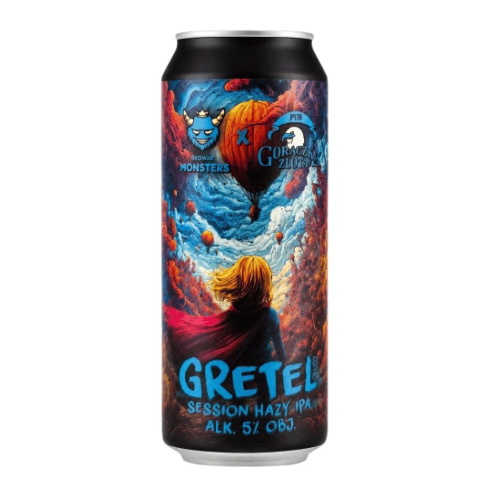 Piwo Monsters Gretel 2026 Session Hazy IPA 5% 500 ml puszka DRS