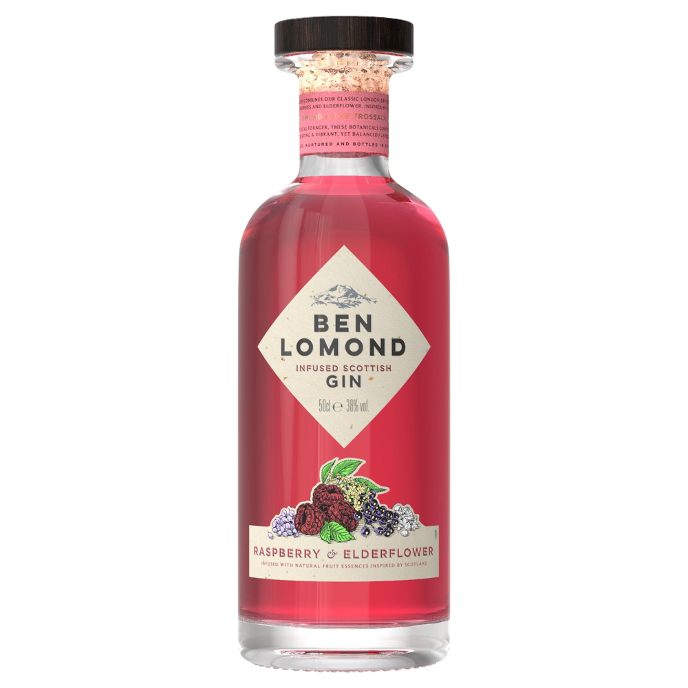 Gin Ben Lomond Raspberry 37,5% 500 ml
