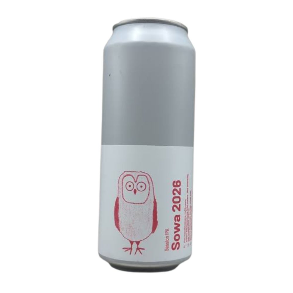 Piwo Ziemia Obiecana Sowa 2026 Session IPA 5,2% 500 ml puszka