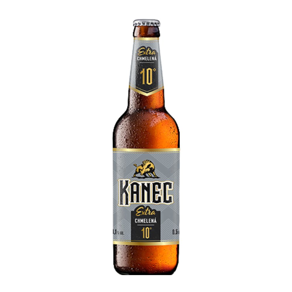 Piwo Kanec 10 Extra Chmeleny 4,1% 500 ml