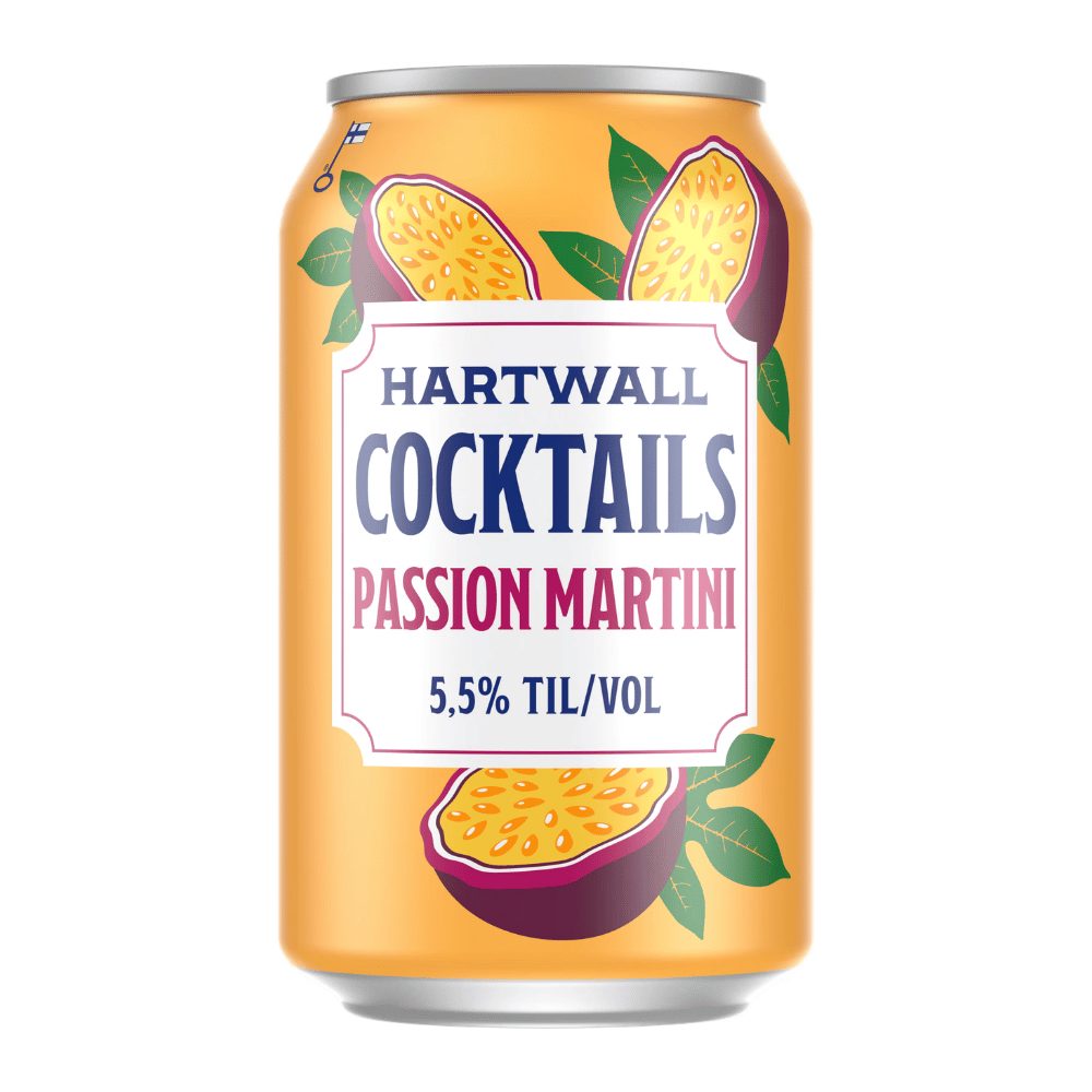 RTD Hartwall Cocktails Passion Martini 5,5% 330 ml puszka