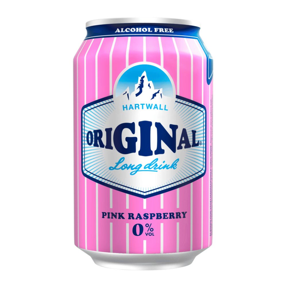 RTD Hartwall Original Long Drink Pink Rraspberry 0% 330 ml puszka