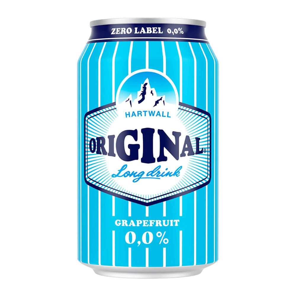 RTD Hartwall Original Long Drink Grapefruit 0% 330 ml puszka