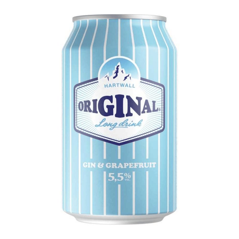 RTD Hartwall Original Long Drink Gin & Grapefruit 5,5% 330 ml puszka