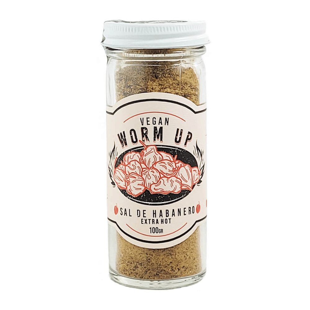 Przyprawa Worm Up Sal de Habanero zawiera paprykę chili Habanero 100 gr