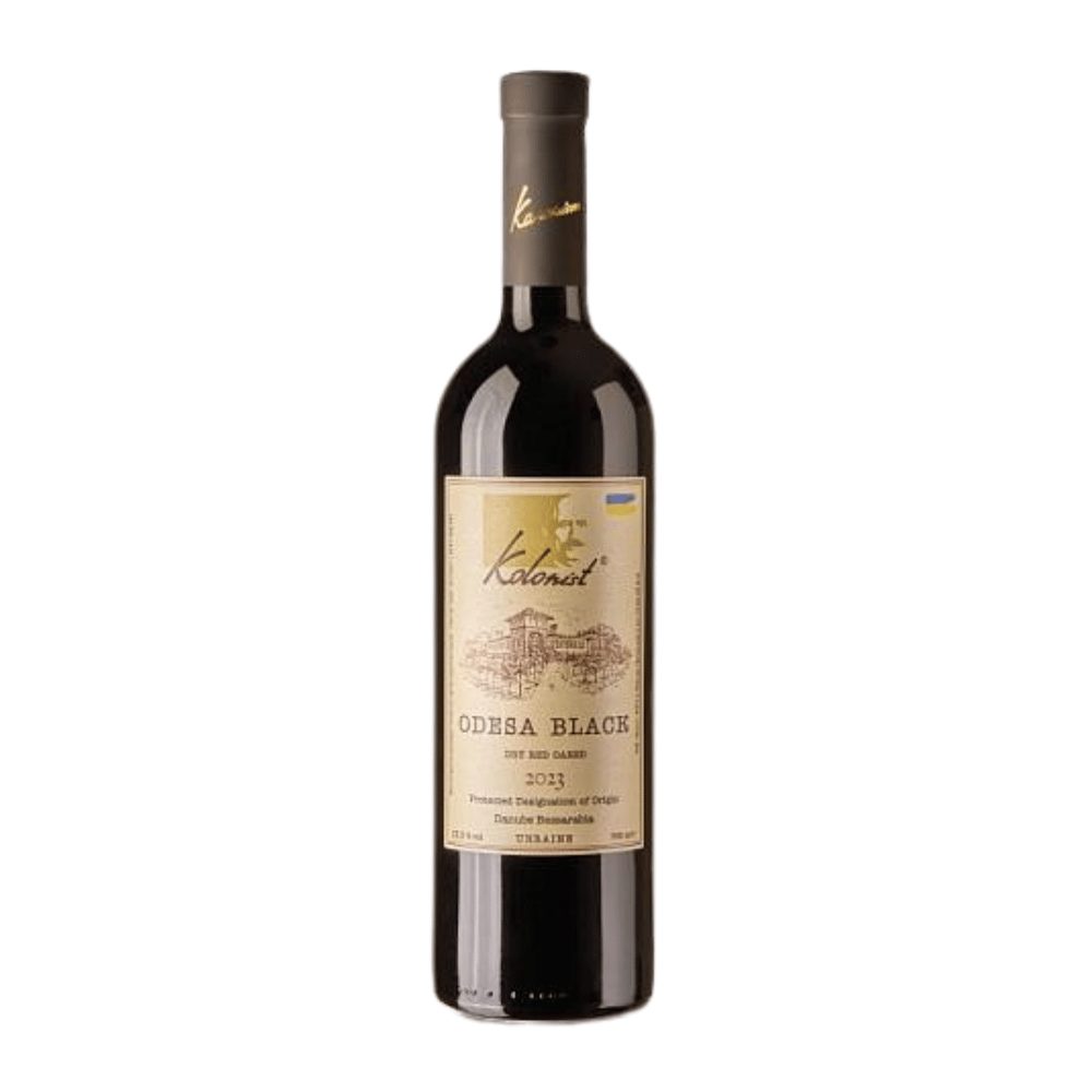 Wino Kolonist Odesa Black 2023 13% czerwone wytrawne 750 ml