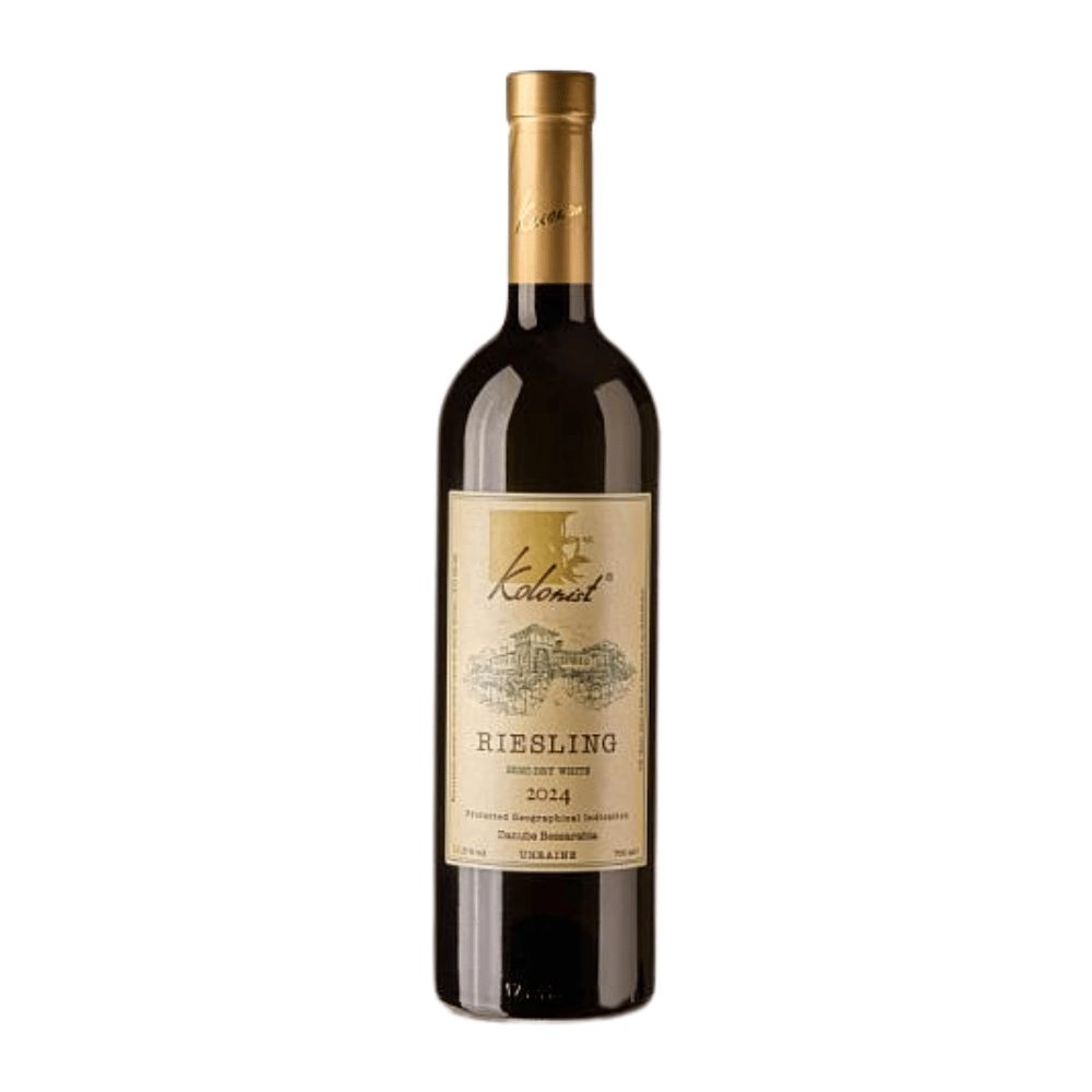 Wino Kolonist Riesling 2024 11,5% białe wytrawne 750 ml