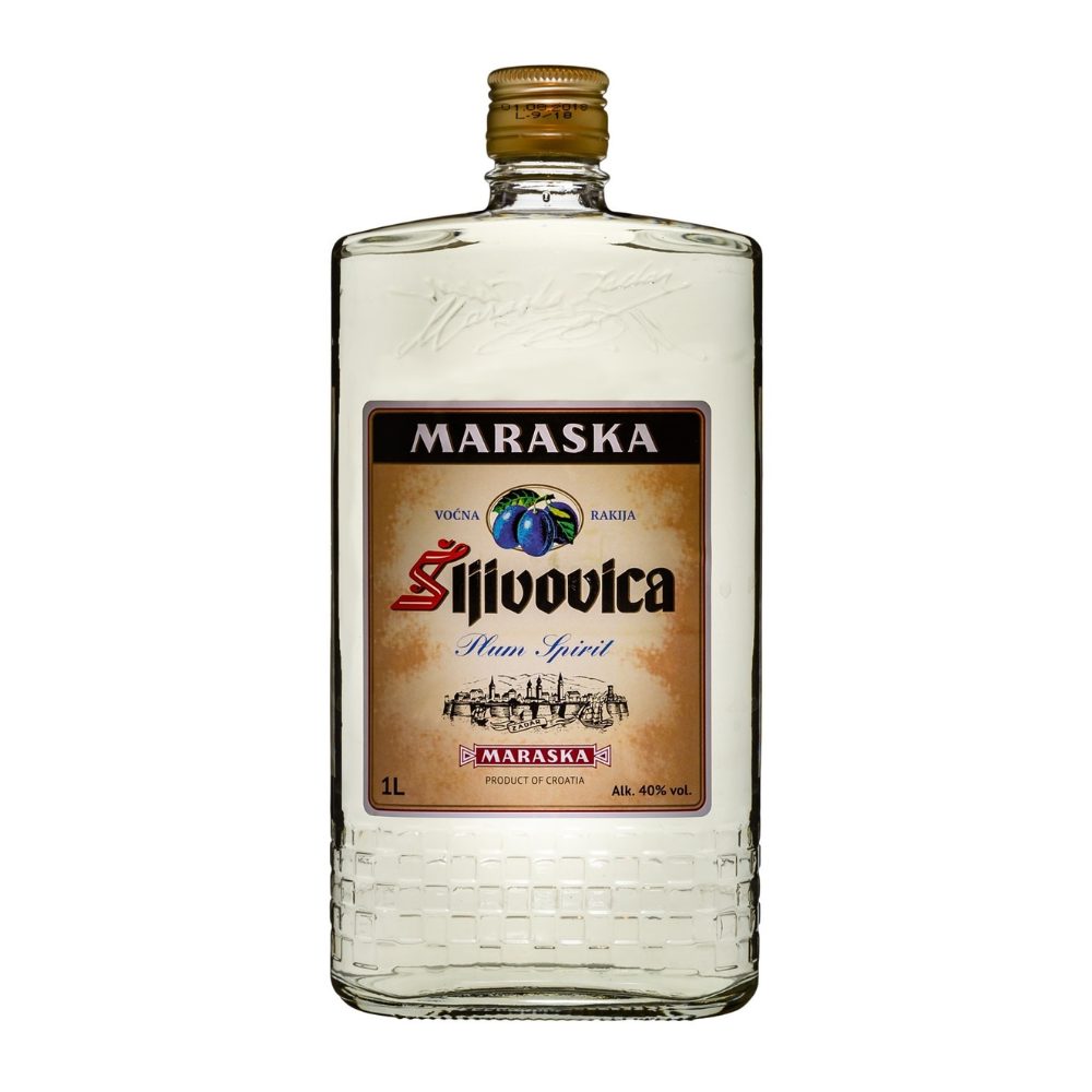 Brandy Maraska Śliwowica 40% 1000 ml