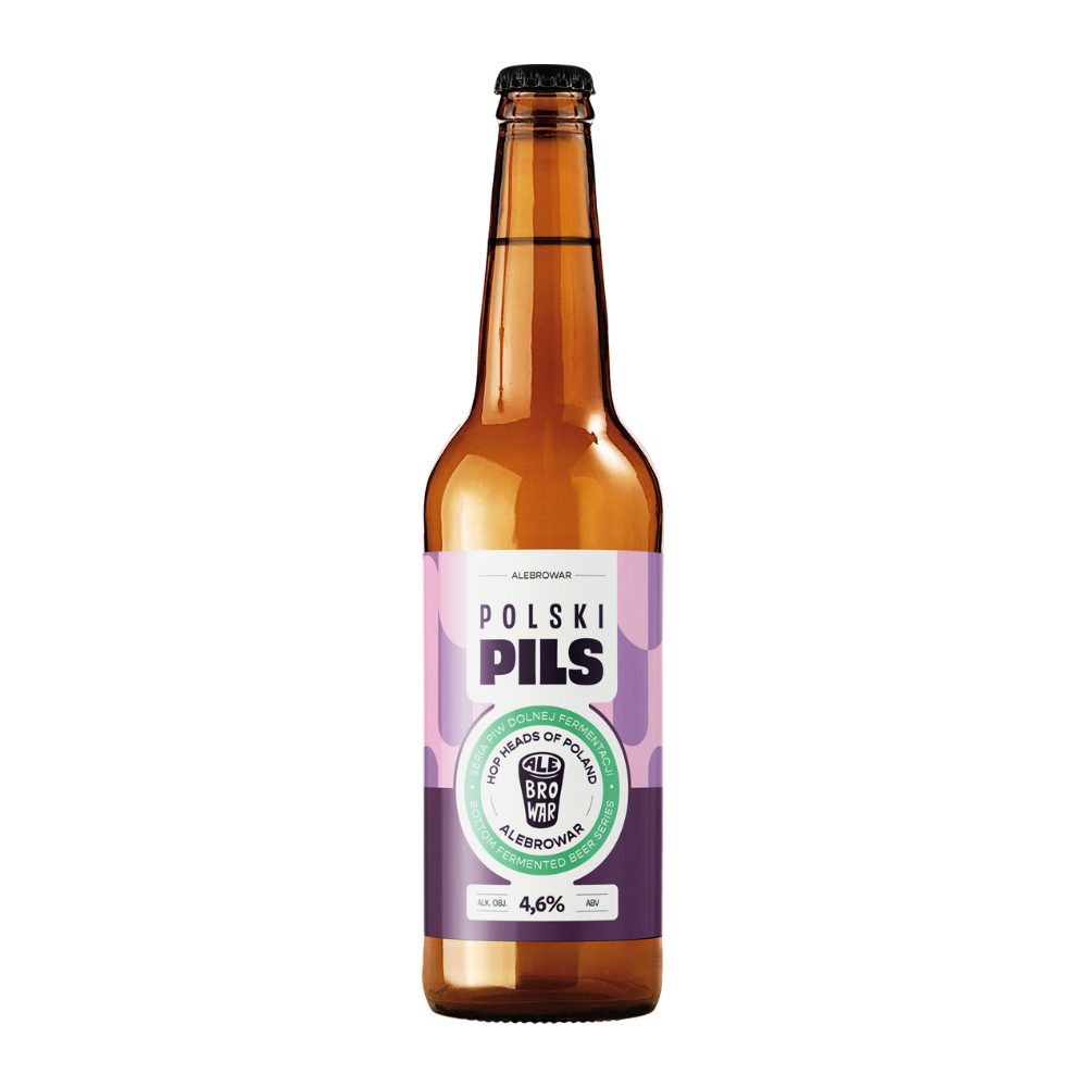 Piwo Alebrowar Polski Pils 4,6% 500 ml