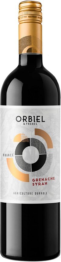 Wino Orbiel & Freres Grenache Syrah 2022 13,5% czerwone wytrawne 750 ml