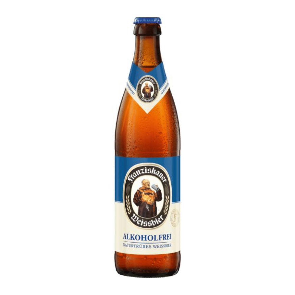 Piwo Franziskaner Weissbier 0% 500 ml zwrotna