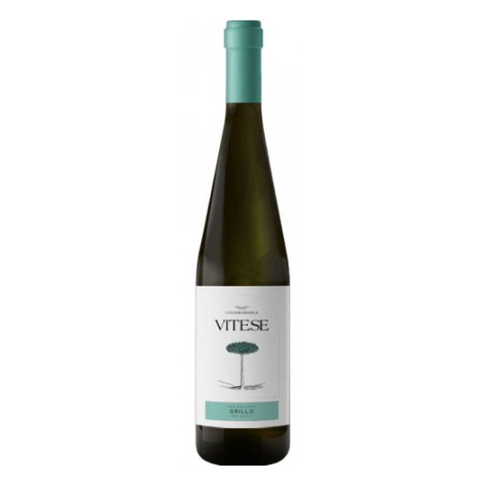 Wino Cantina Colomba Bianca Vitese Grillo 12,5% białe wytrawne 750 ml
