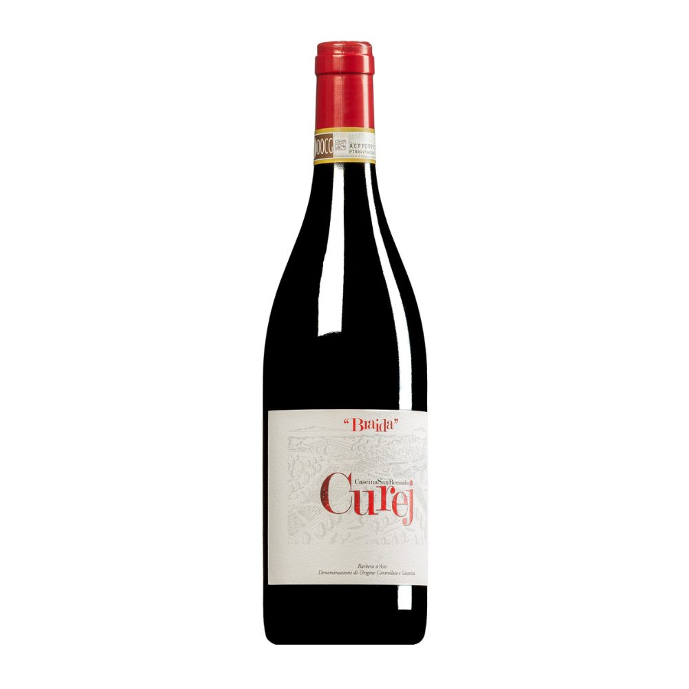 Wino Braida Curej Barbera d'Asti 13% czerwone wytrawne 750 ml
