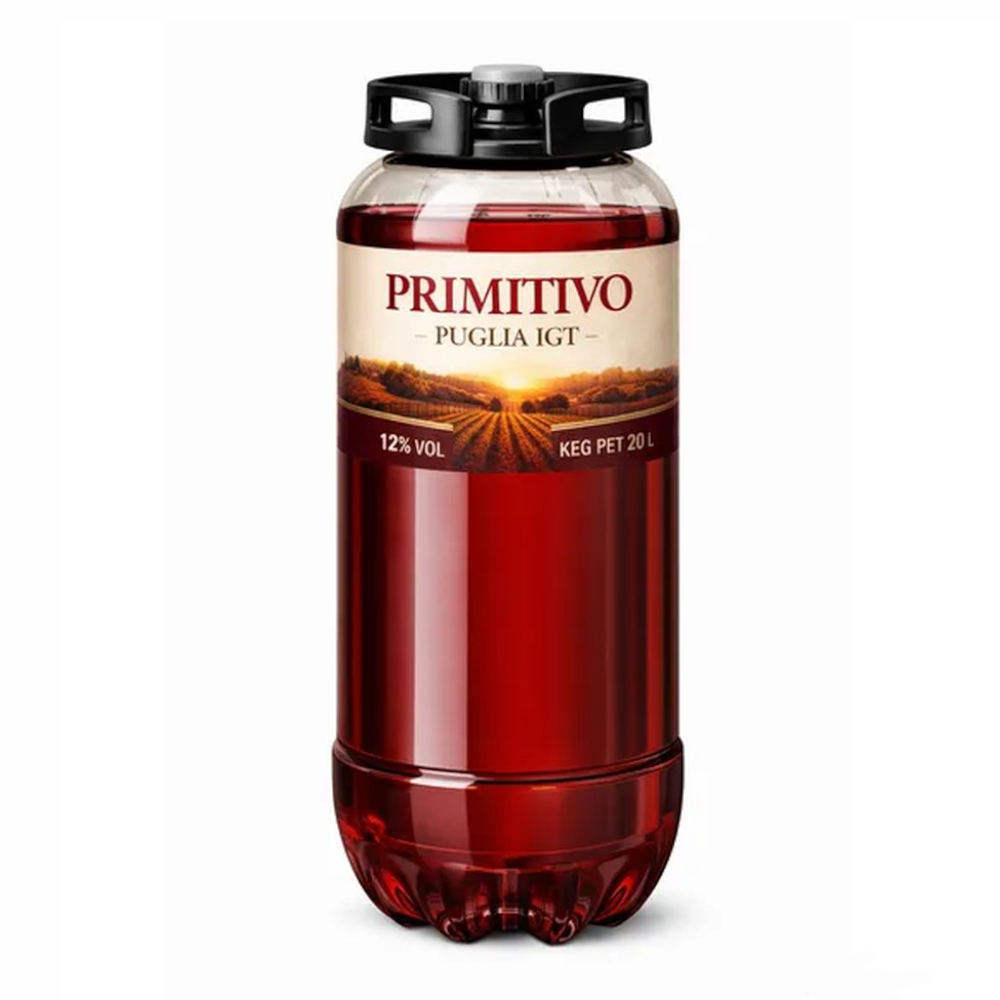 Wino Puglia Primitivo IGT 24 L Keg