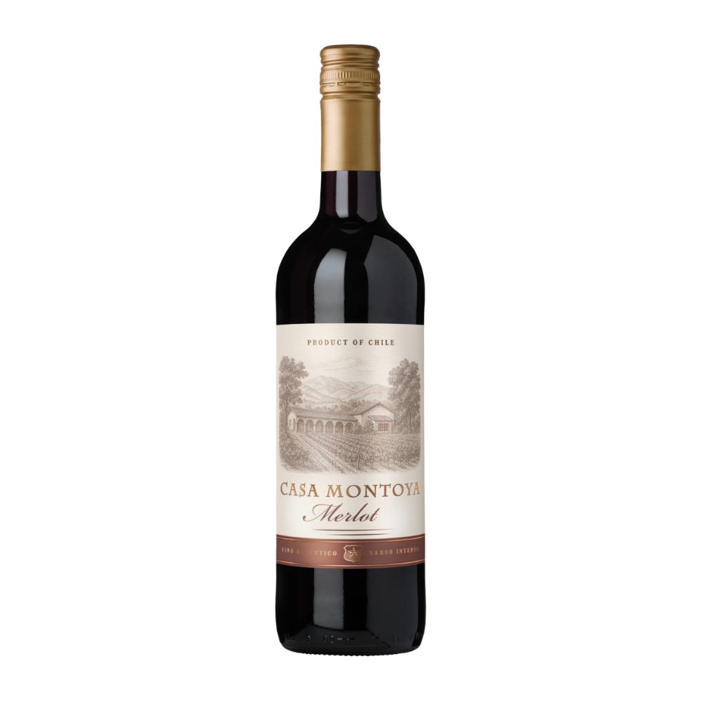 Wino Casa Montoya Merlot 12,5% czerwone wytrawne 750 ml