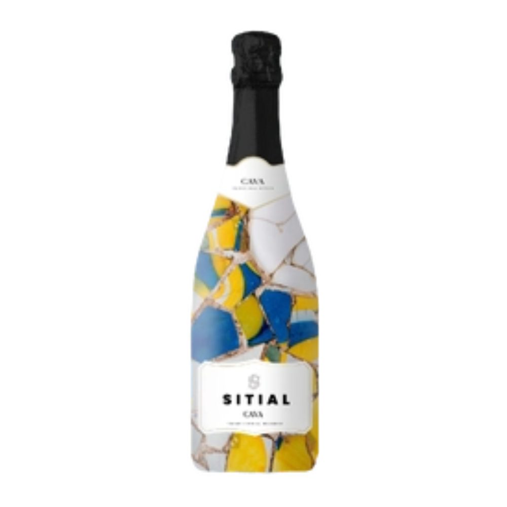 Wino musujące Sitial Cava  Brut Traditional Method 11,5% białe wytrawne 750 ml