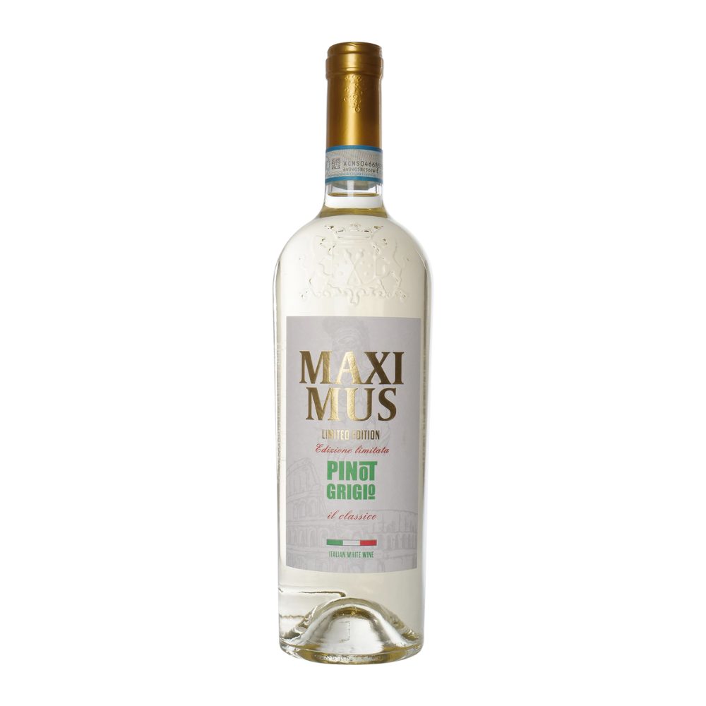Wino Maximus Pinot Grigio Limited Edition Il Classico 12,5% białe wytrawne 750 ml