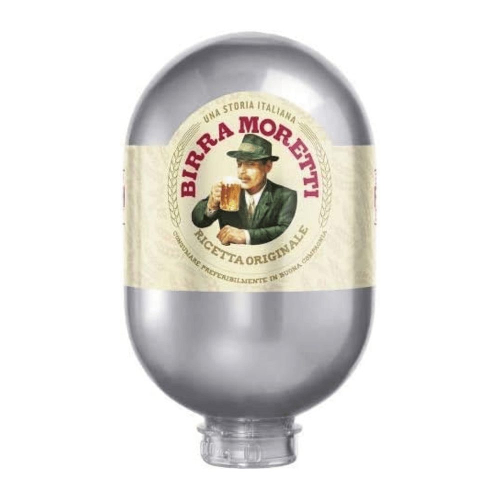 Piwo Birra Moretti 4,6% 8 l Petainer