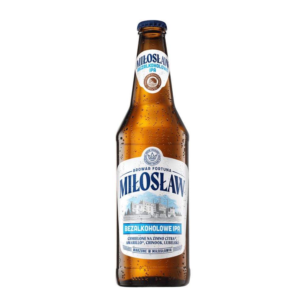 Piwo Miłosław Bezalkoholowe IPA 0% 20x500 ml