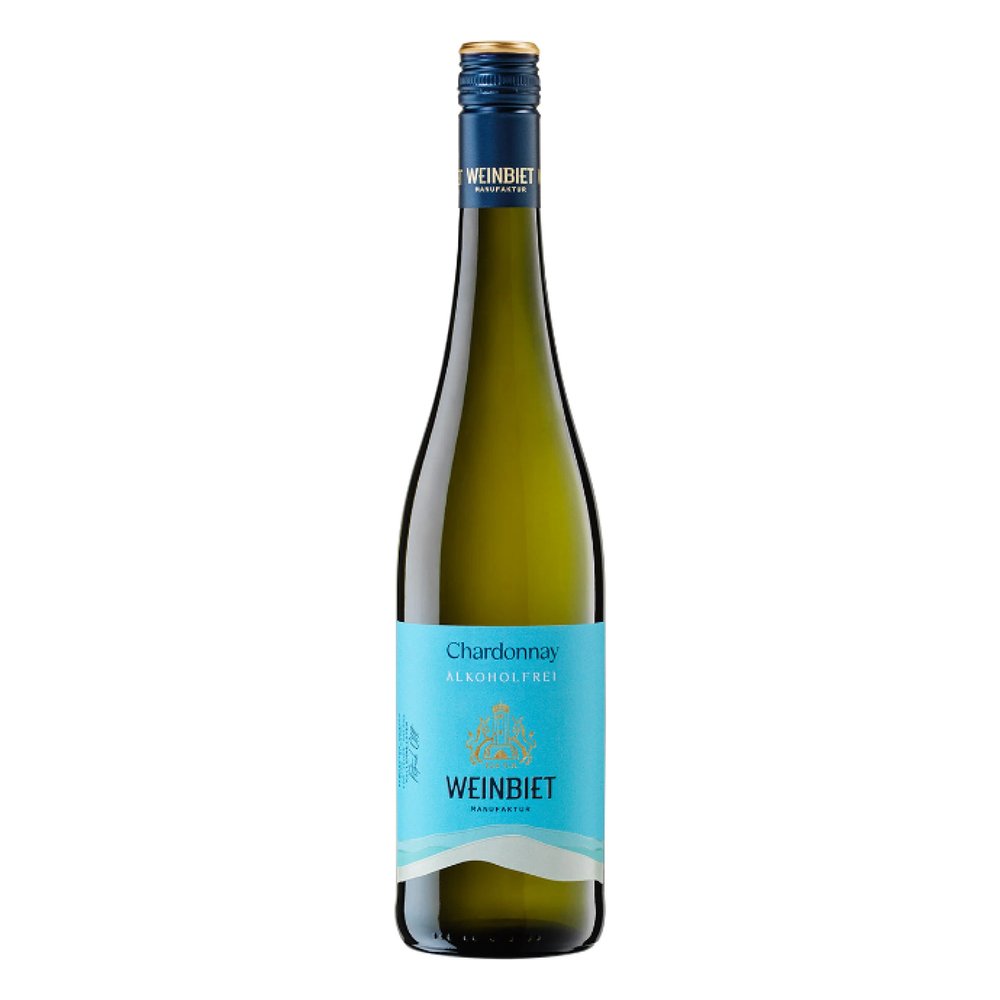 Wino Weinbiet Chardonnay Alkoholfrei 0% białe wytrawne 750 ml