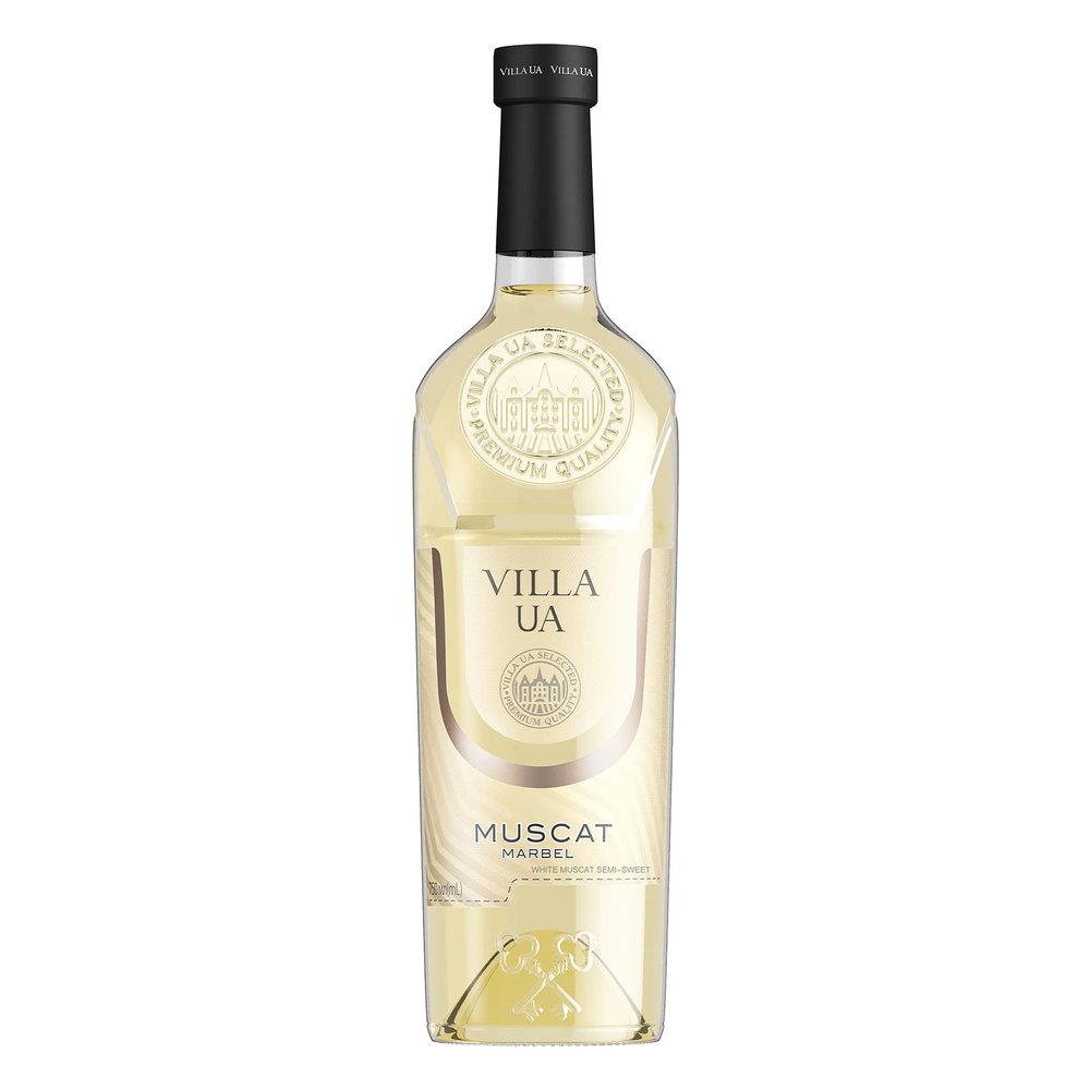 Wino Villa UA Muscat Marbel White 11,5% białe półsłodkie 750 ml