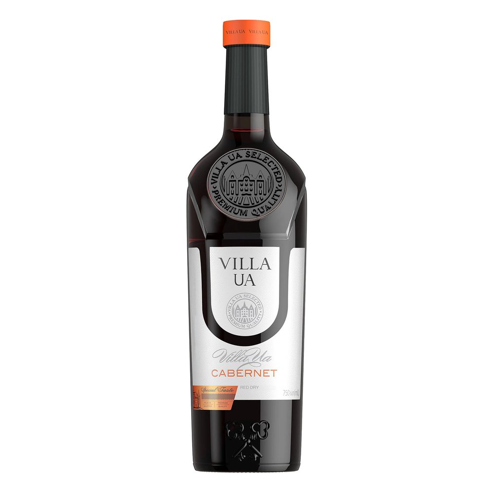 Wino Villa UA Cabernet 12% czerowne wytrawne 750 ml