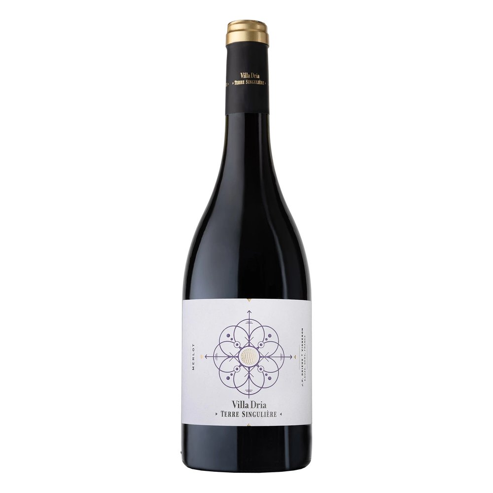Wino Villa Dria Terre Singuliere Merlot 2023 13% białe wytrawne 750 ml
