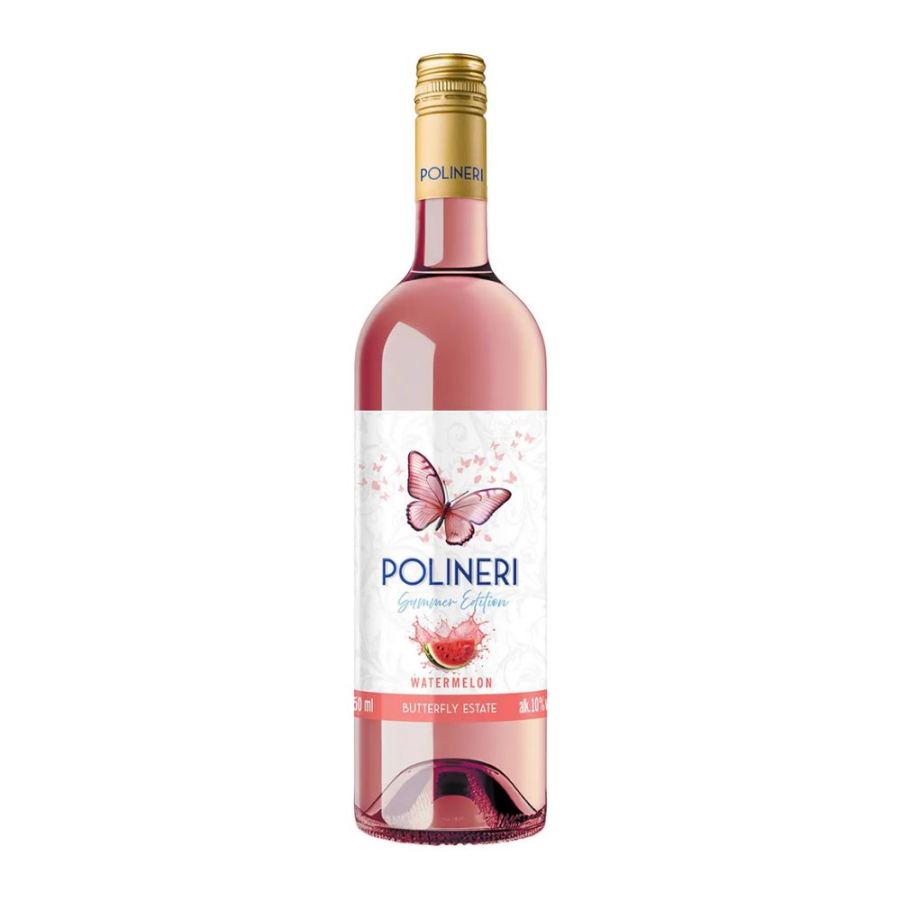 Wino Polineri Watermelon 10% różowe słodkie 750 ml