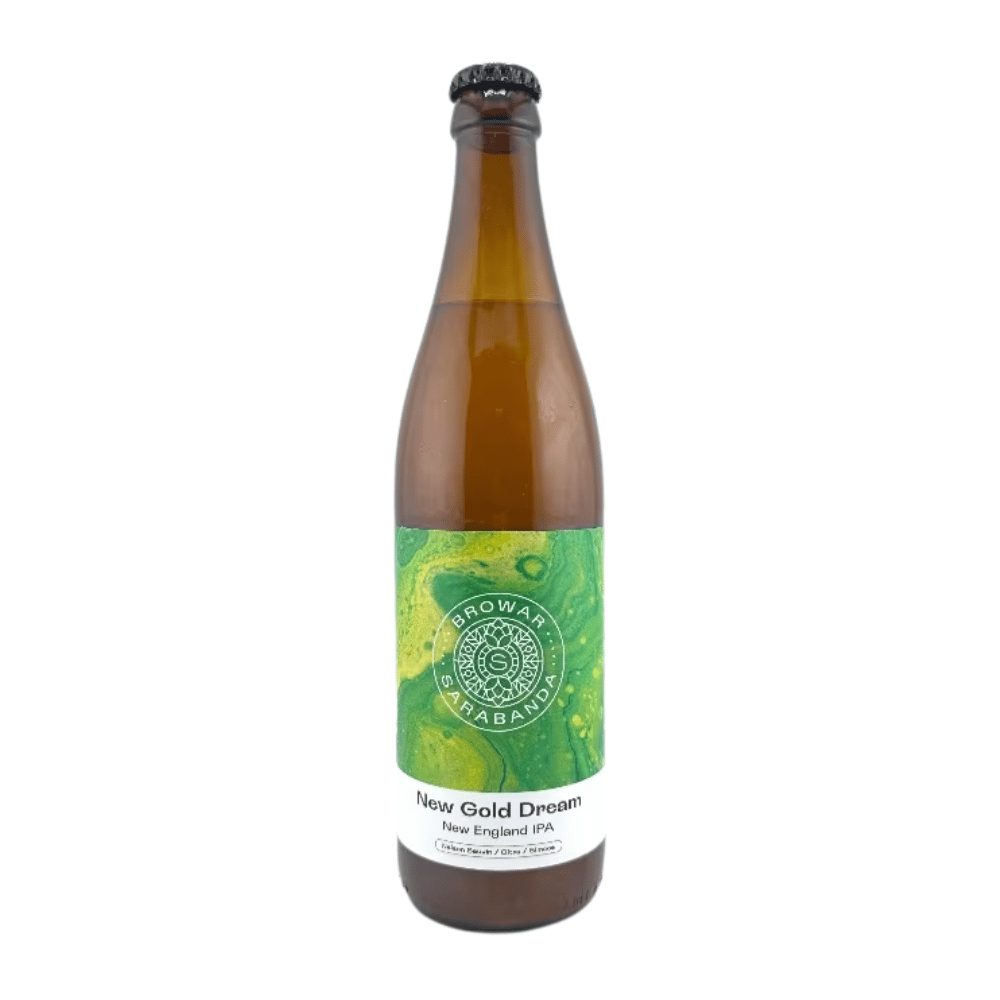 Piwo Sarabanda New Gold Dream New England IPA 6,1% 500 ml
